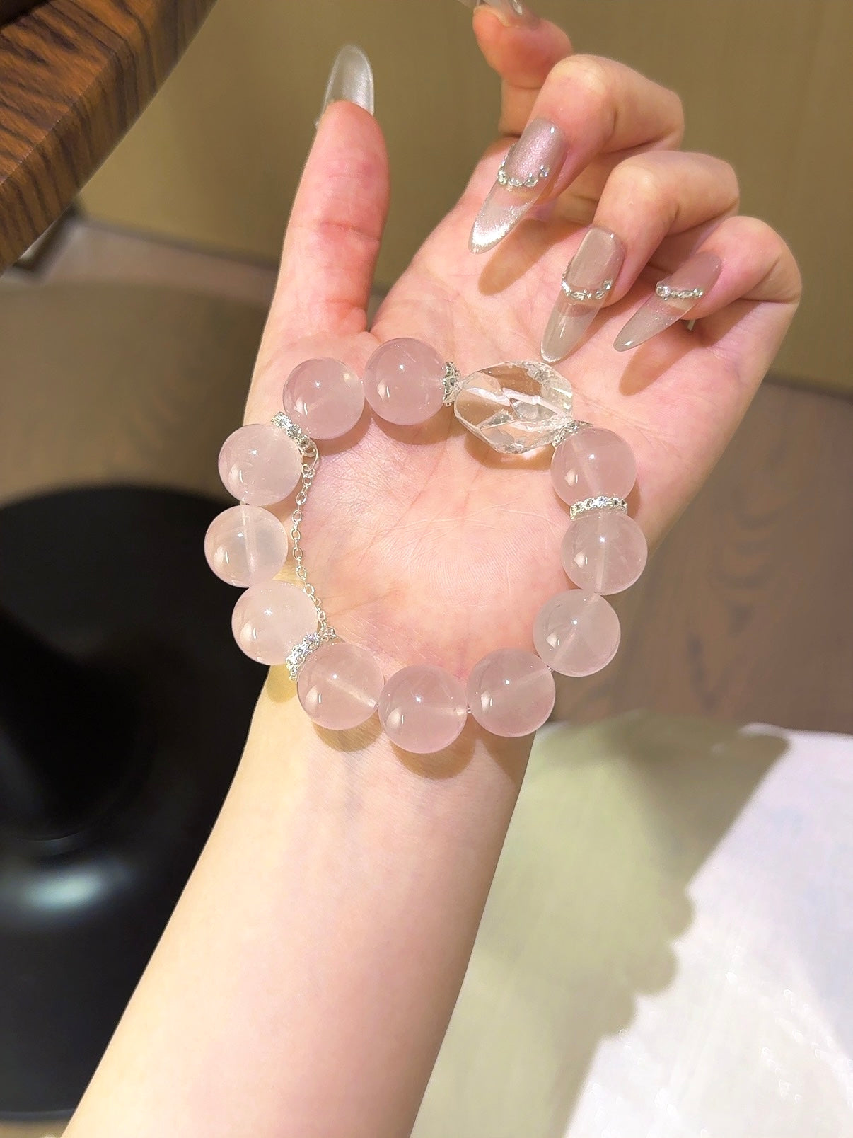 Natural Natural Crystal Crystal Bracelet —  | Handmade Crystal Jewelry