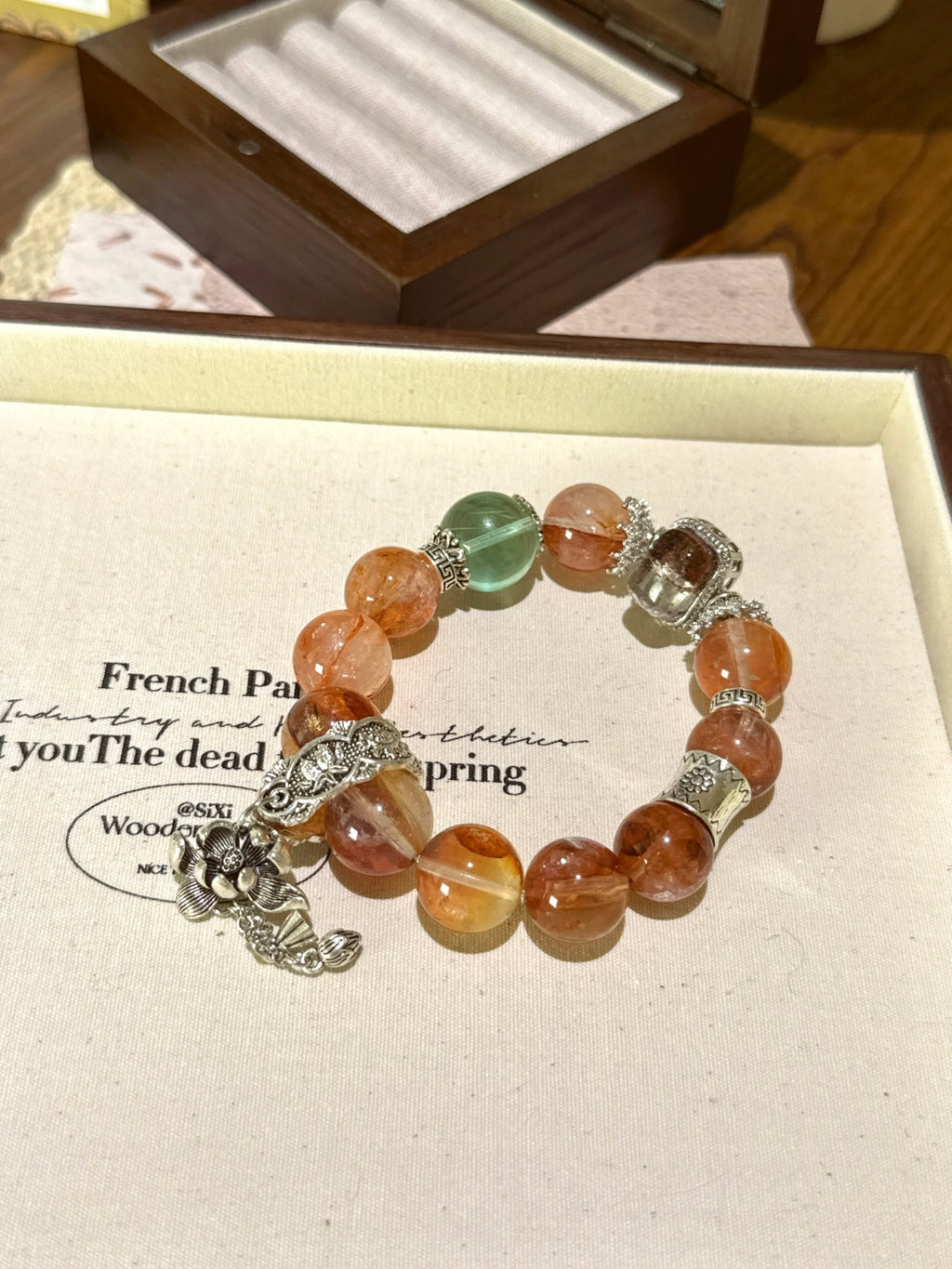 Natural Natural Crystal Crystal Bracelet —  | Handmade Crystal Jewelry