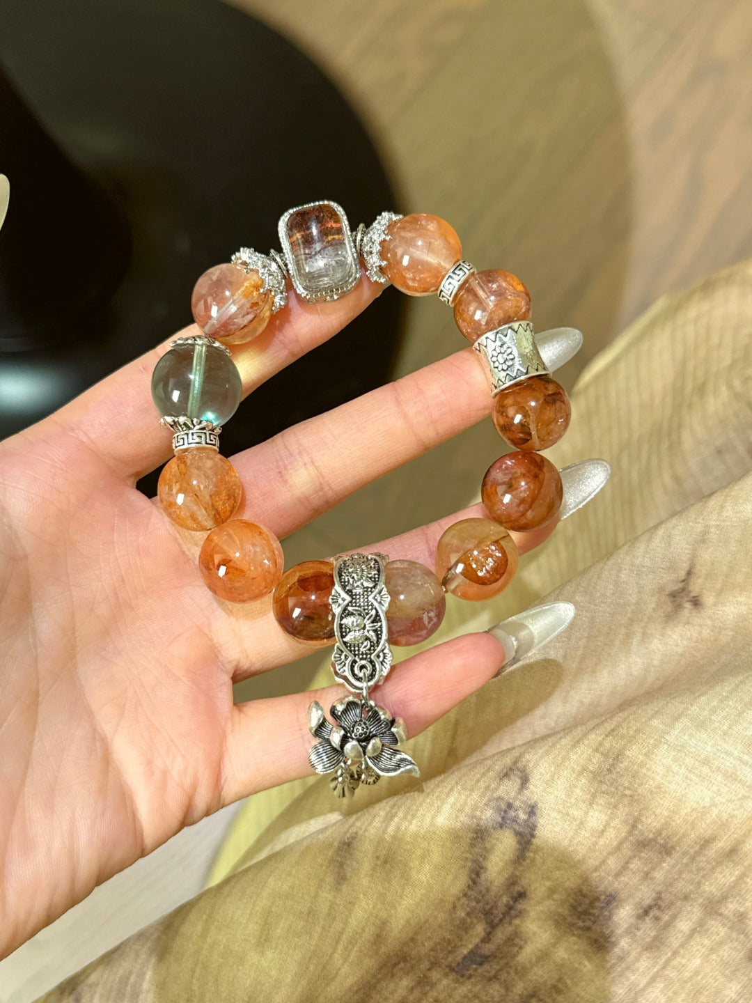Natural Natural Crystal Crystal Bracelet —  | Handmade Crystal Jewelry