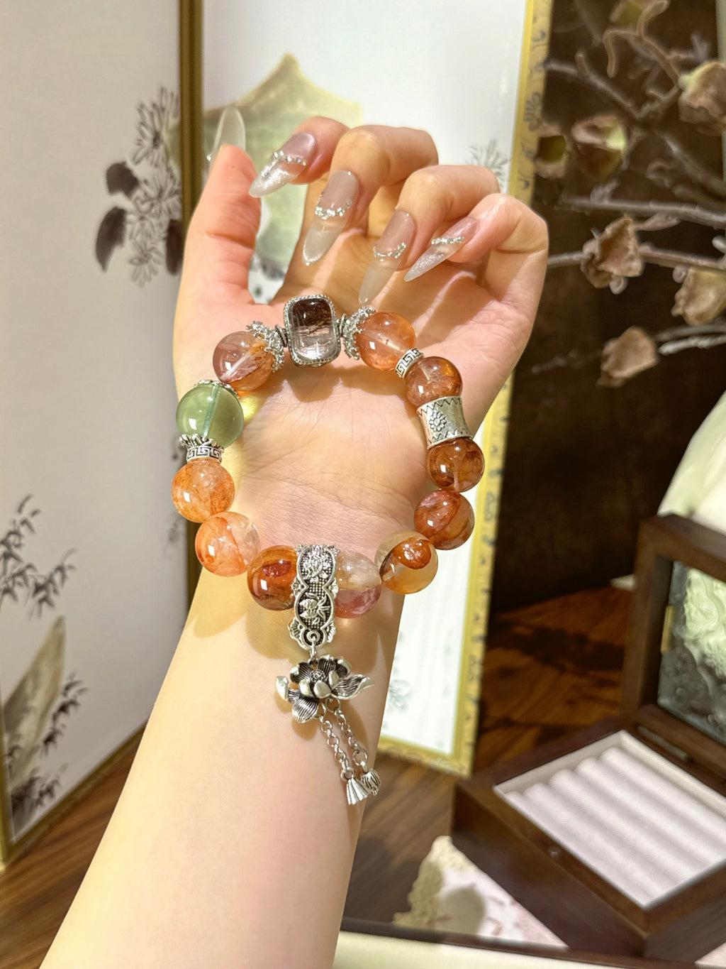 Natural Natural Crystal Crystal Bracelet —  | Handmade Crystal Jewelry