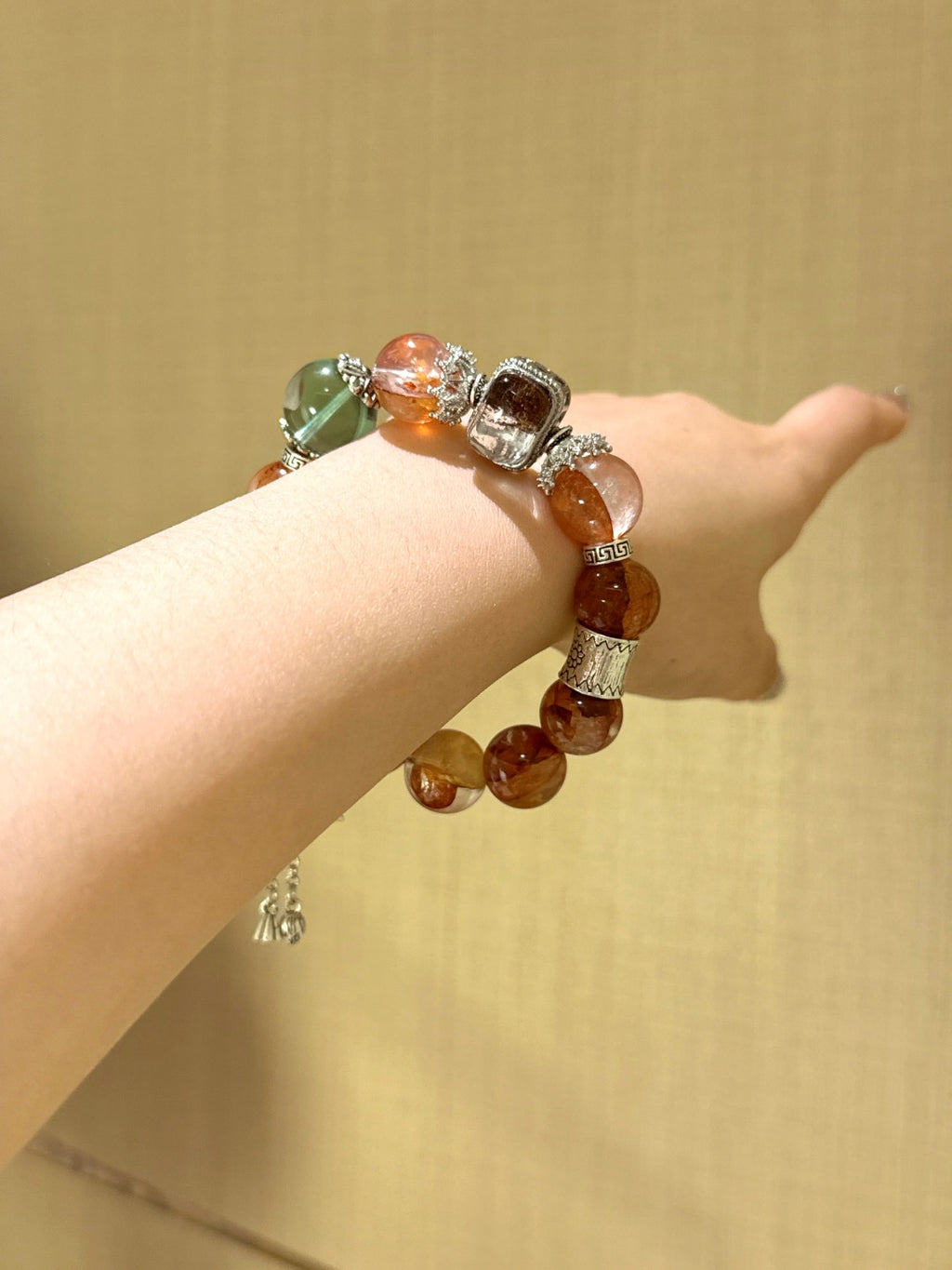 Natural Natural Crystal Crystal Bracelet —  | Handmade Crystal Jewelry