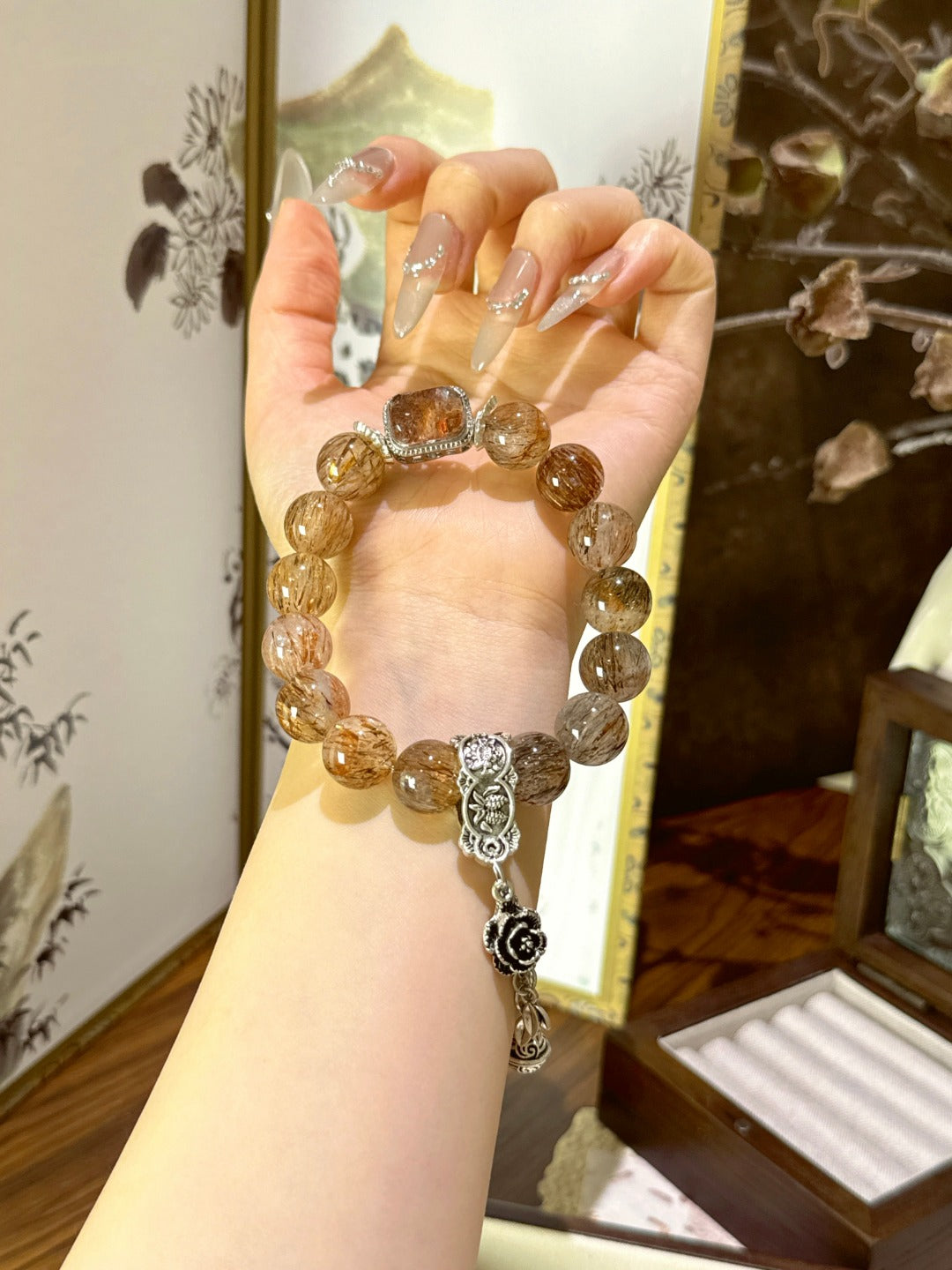 Natural Natural Crystal Crystal Bracelet —  | Handmade Crystal Jewelry