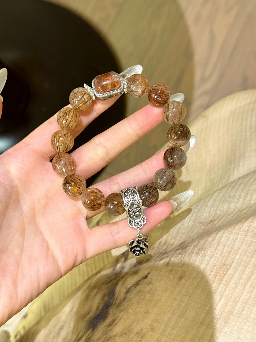 Natural Natural Crystal Crystal Bracelet —  | Handmade Crystal Jewelry