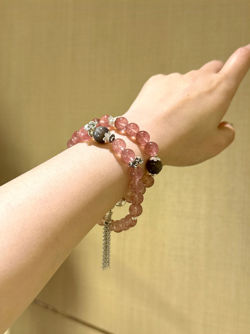 Natural Natural Crystal Crystal Bracelet —  | Handmade Crystal Jewelry