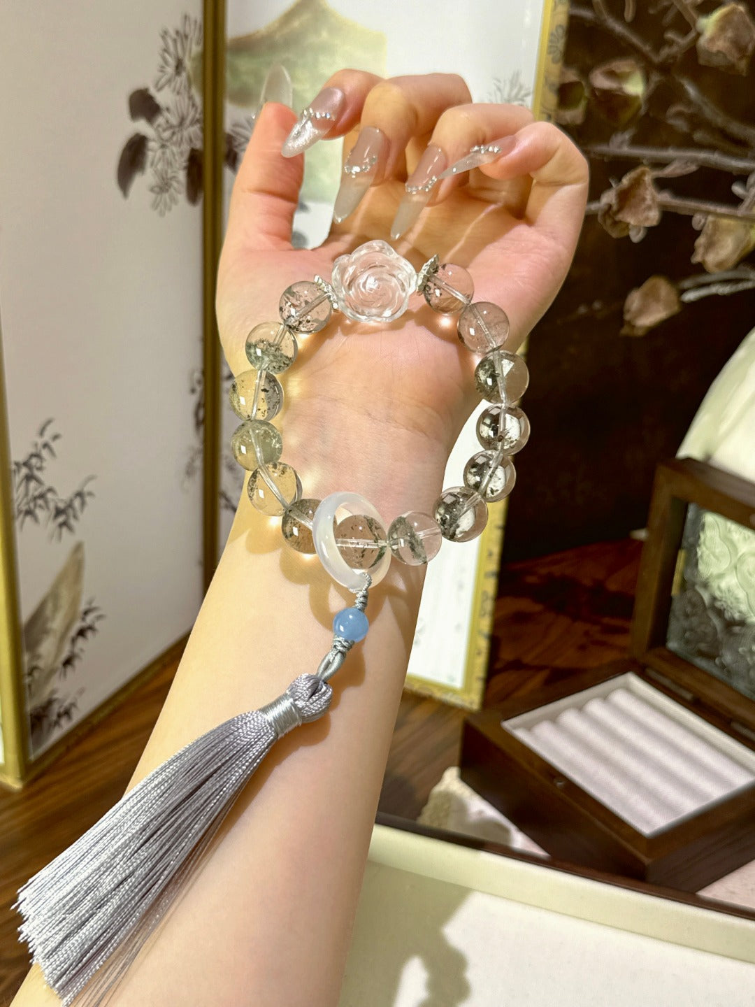 Natural Natural Crystal Crystal Bracelet —  | Handmade Crystal Jewelry