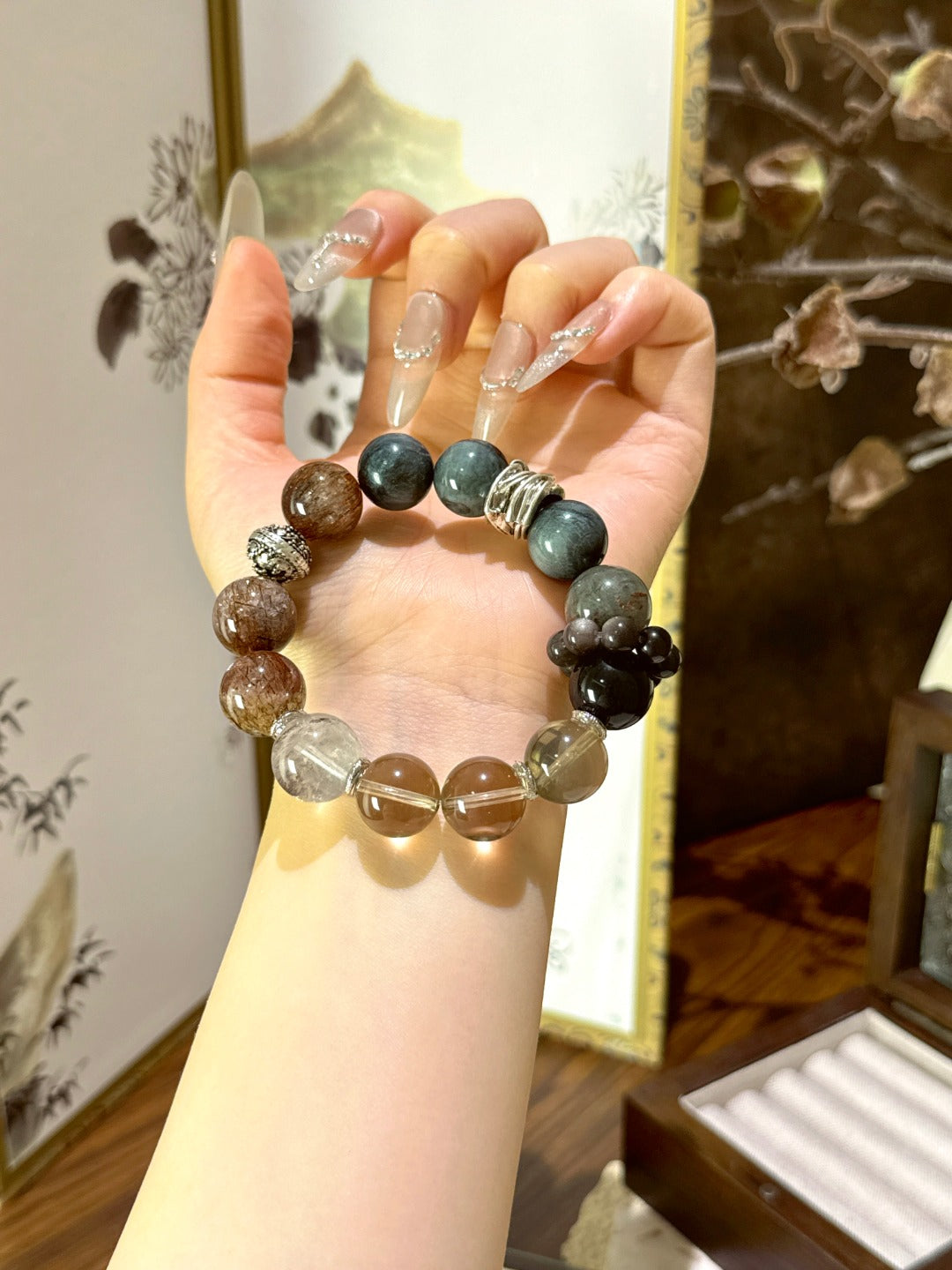 Natural Natural Crystal Crystal Bracelet —  | Handmade Crystal Jewelry