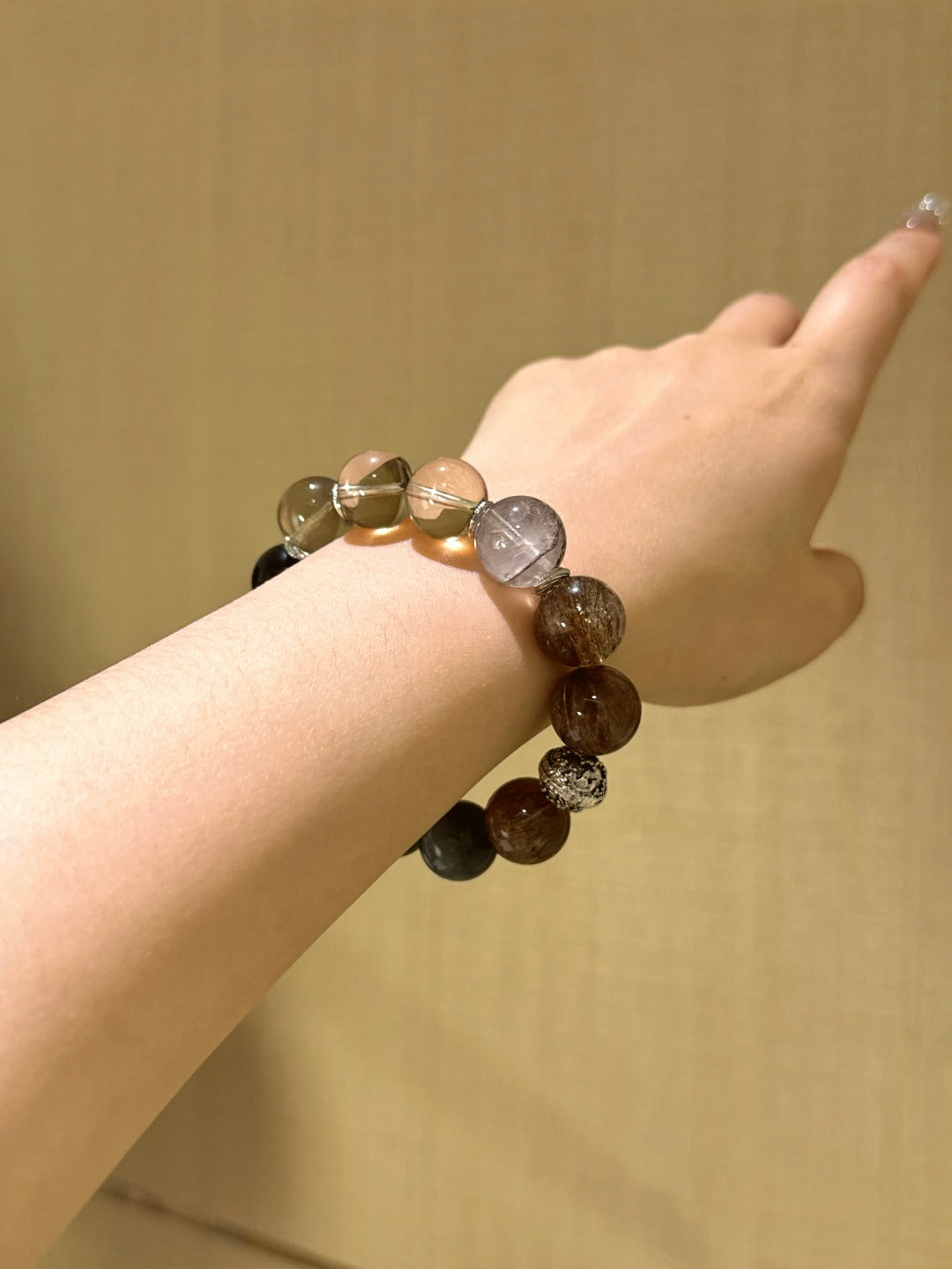 Natural Natural Crystal Crystal Bracelet —  | Handmade Crystal Jewelry