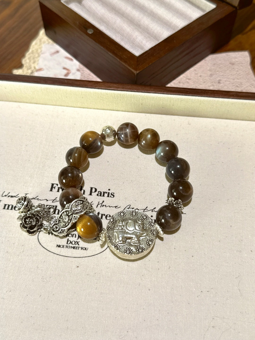 Natural Natural Crystal Crystal Bracelet —  | Handmade Crystal Jewelry