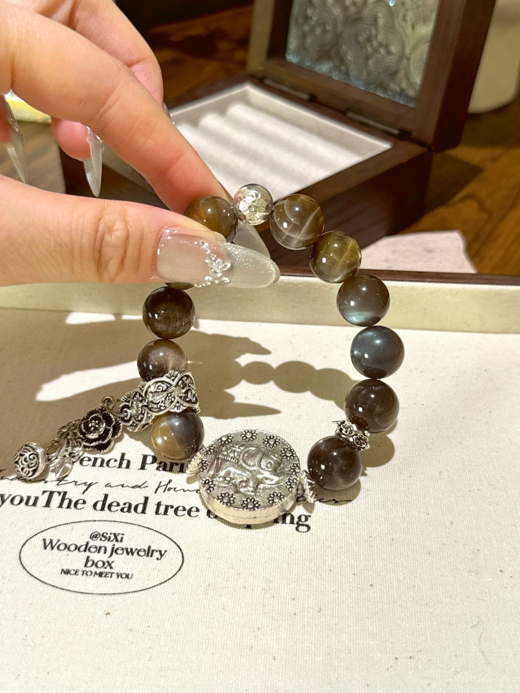Natural Natural Crystal Crystal Bracelet —  | Handmade Crystal Jewelry