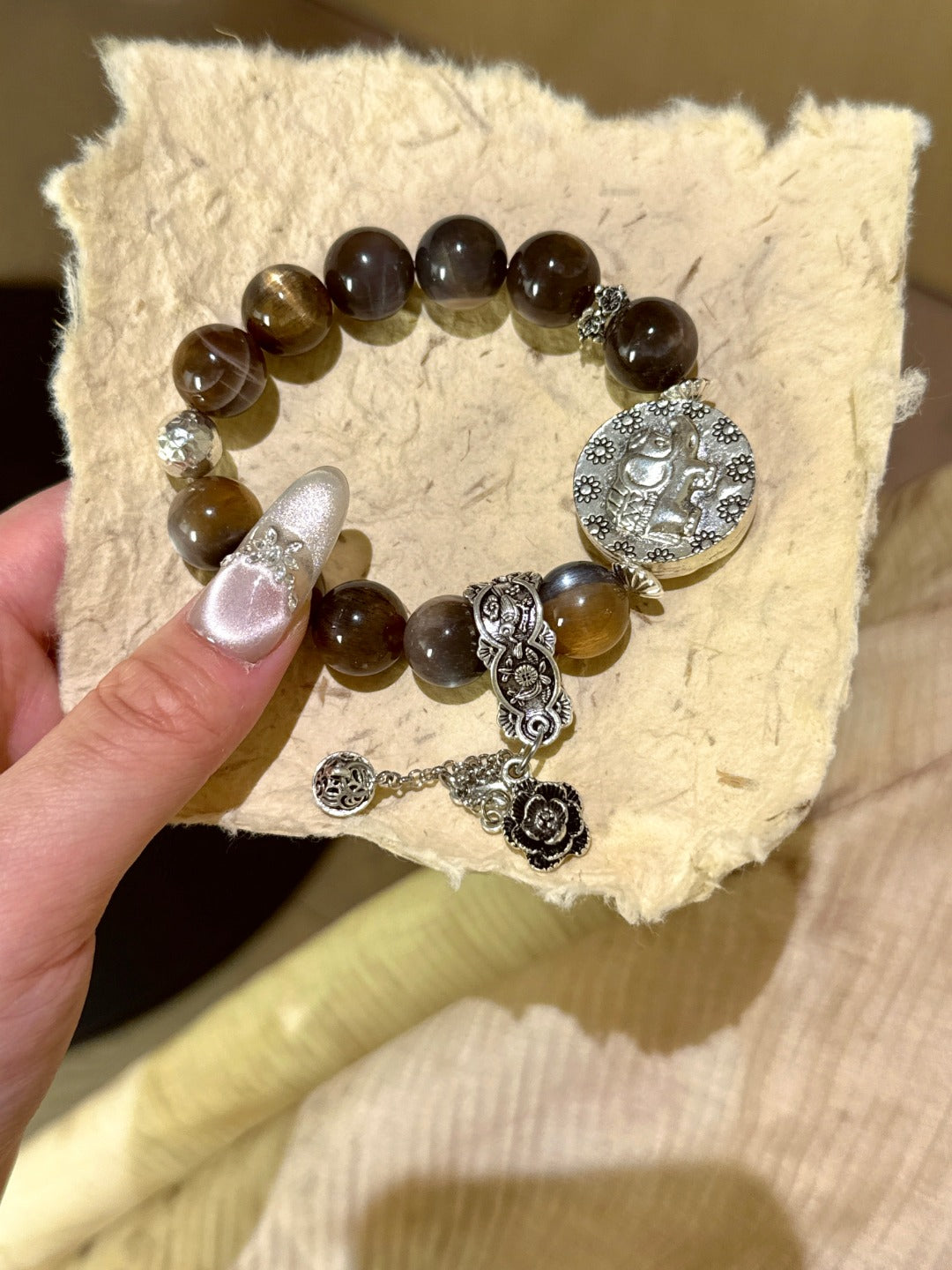 Natural Natural Crystal Crystal Bracelet —  | Handmade Crystal Jewelry