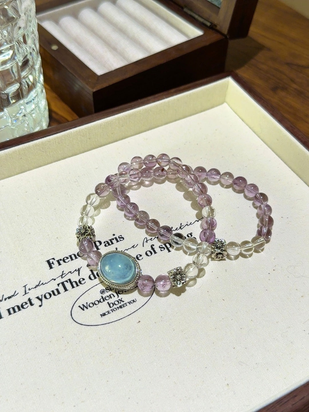 Natural Natural Crystal Crystal Bracelet —  | Handmade Crystal Jewelry