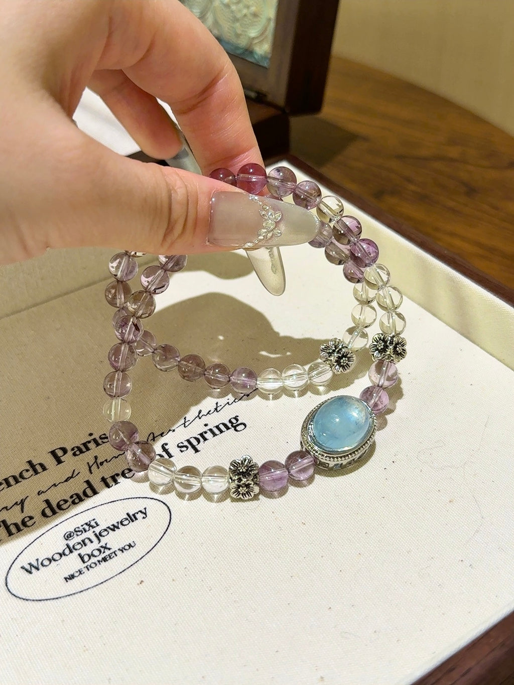 Natural Natural Crystal Crystal Bracelet —  | Handmade Crystal Jewelry