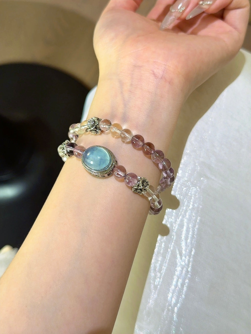 Natural Natural Crystal Crystal Bracelet —  | Handmade Crystal Jewelry