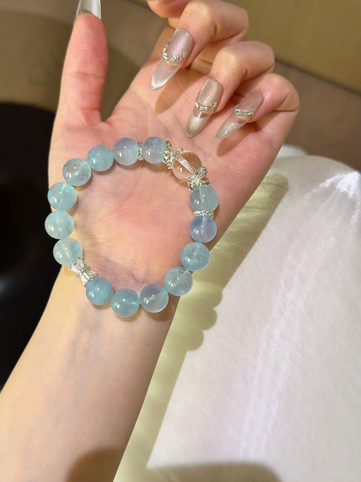 Natural Natural Crystal Crystal Bracelet —  | Handmade Crystal Jewelry