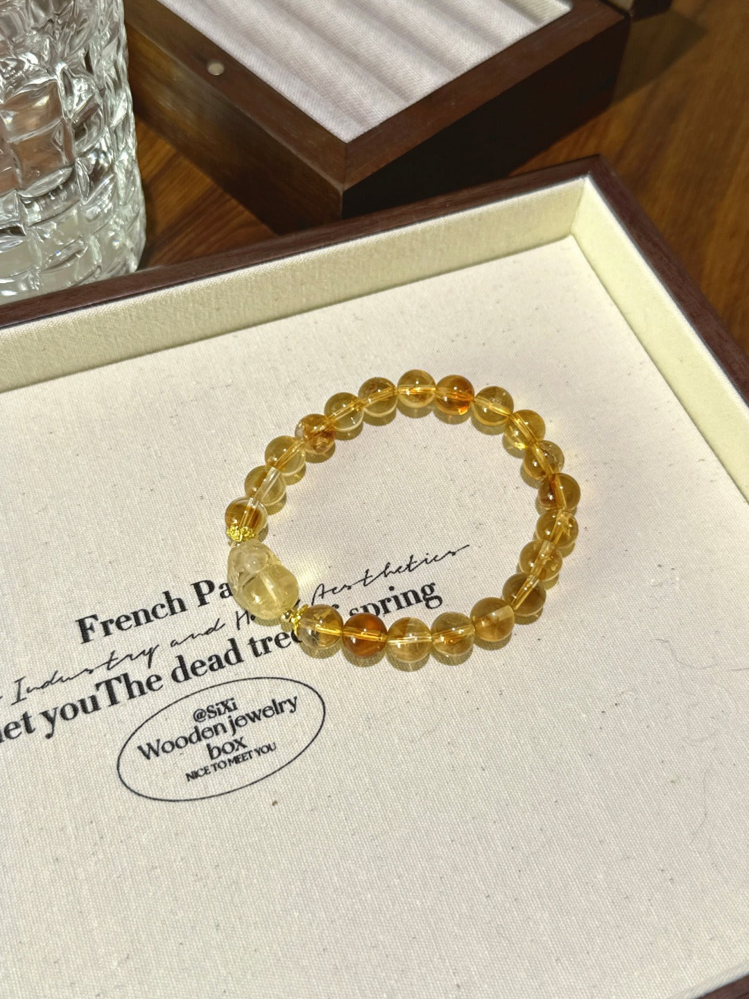 Natural Natural Crystal Crystal Bracelet —  | Handmade Crystal Jewelry