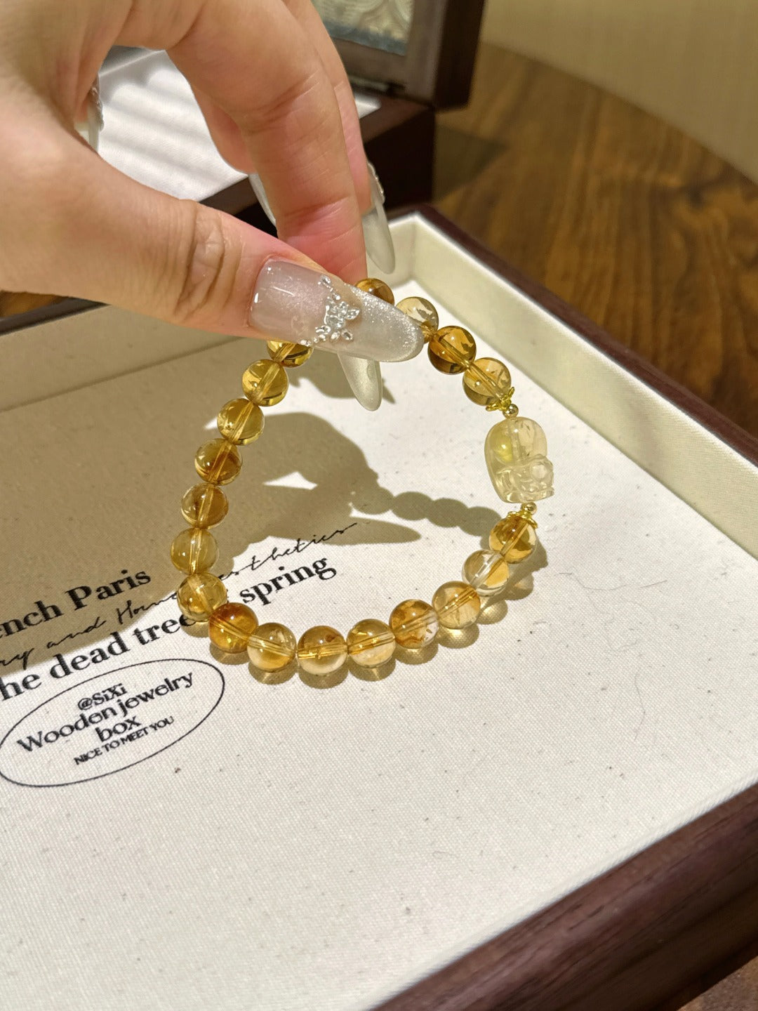 Natural Natural Crystal Crystal Bracelet —  | Handmade Crystal Jewelry