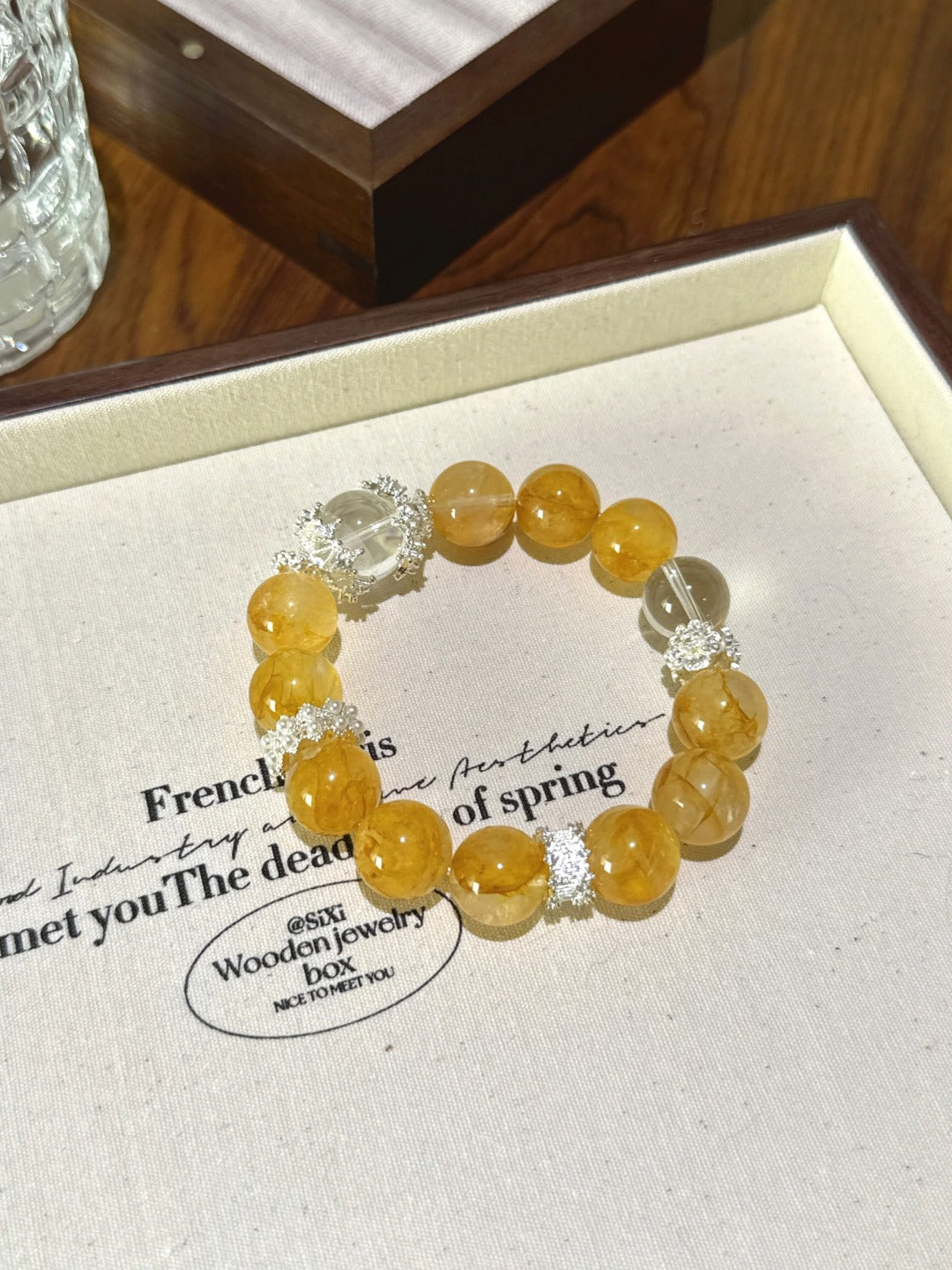 Natural Natural Crystal Crystal Bracelet —  | Handmade Crystal Jewelry