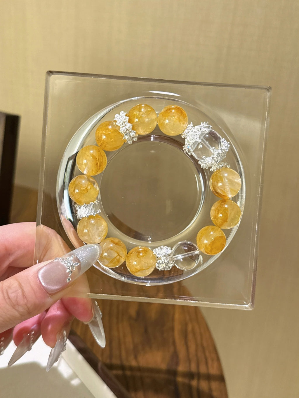 Natural Natural Crystal Crystal Bracelet —  | Handmade Crystal Jewelry