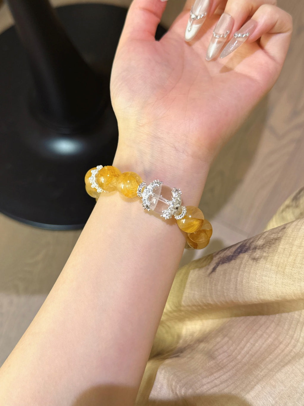 Natural Natural Crystal Crystal Bracelet —  | Handmade Crystal Jewelry