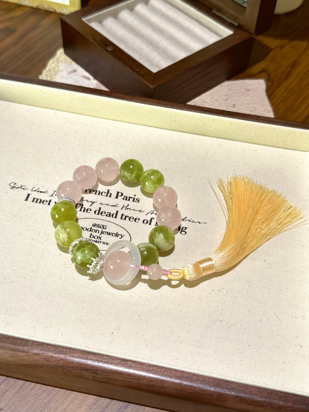 Natural Natural Crystal Crystal Bracelet —  | Handmade Crystal Jewelry