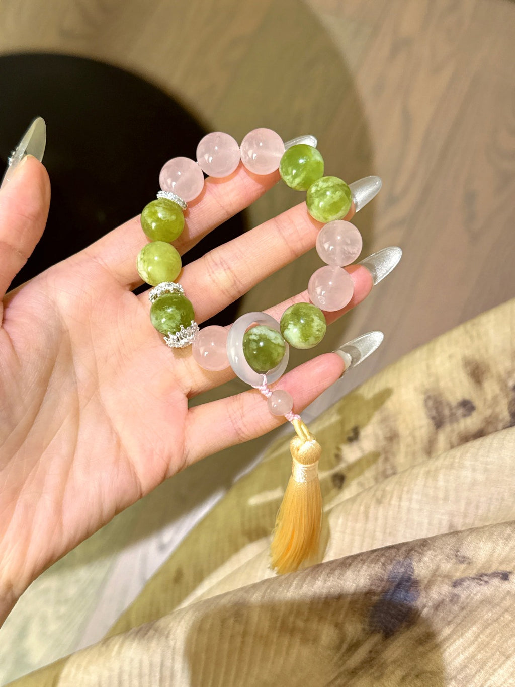 Natural Natural Crystal Crystal Bracelet —  | Handmade Crystal Jewelry