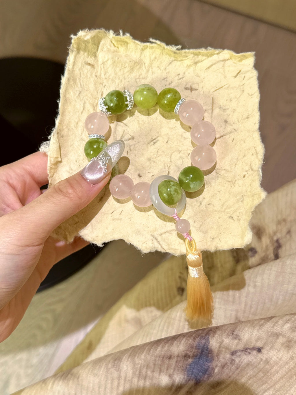 Natural Natural Crystal Crystal Bracelet —  | Handmade Crystal Jewelry