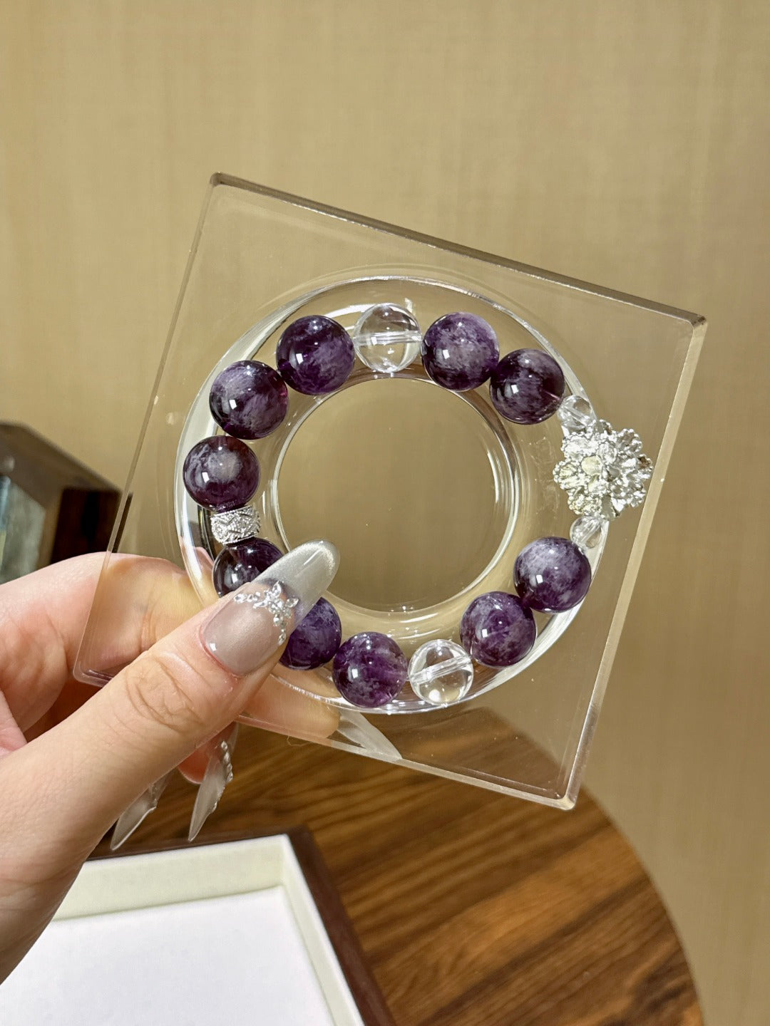 Natural Natural Crystal Crystal Bracelet —  | Handmade Crystal Jewelry