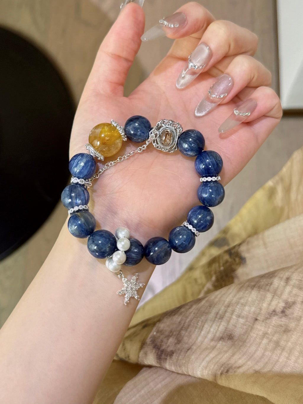 Natural Natural Crystal Crystal Bracelet —  | Handmade Crystal Jewelry