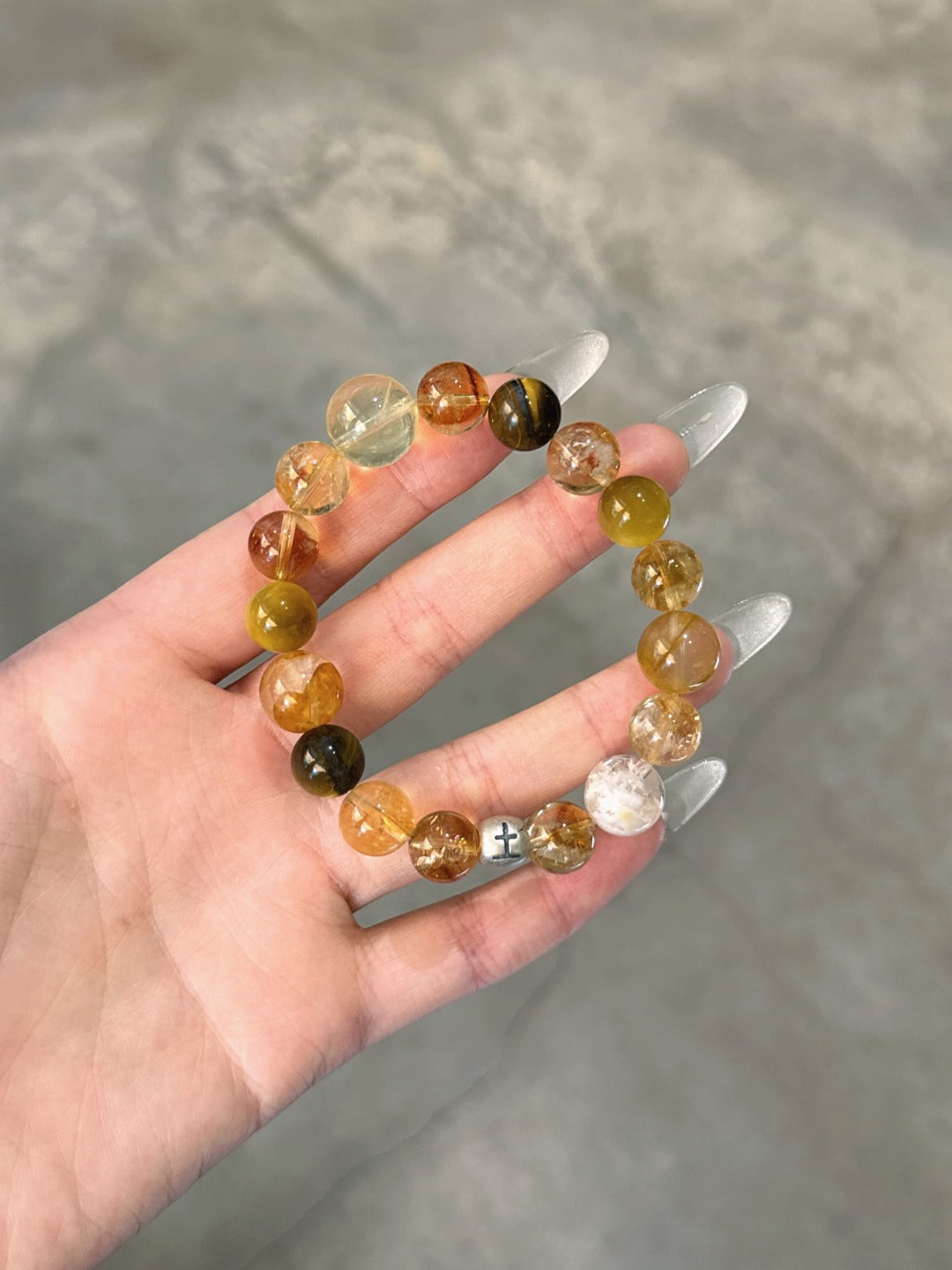 Natural Natural Crystal Crystal Bracelet —  | Handmade Crystal Jewelry
