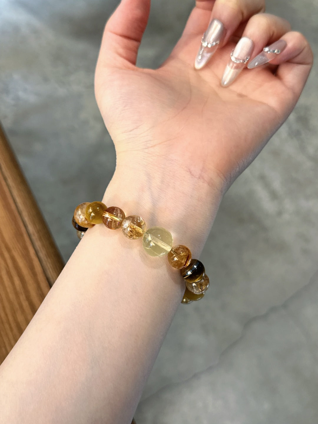 Natural Natural Crystal Crystal Bracelet —  | Handmade Crystal Jewelry