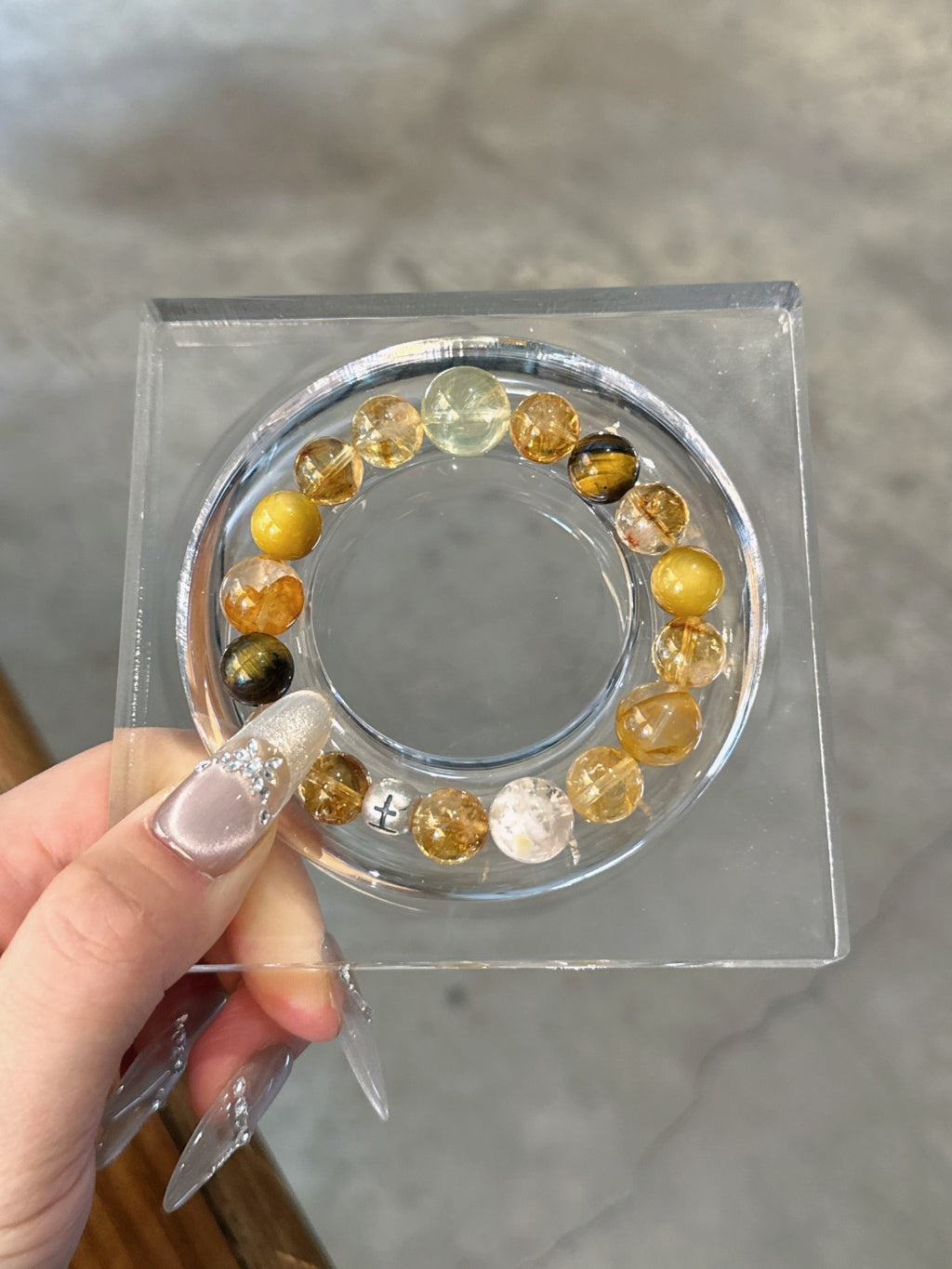 Natural Natural Crystal Crystal Bracelet —  | Handmade Crystal Jewelry