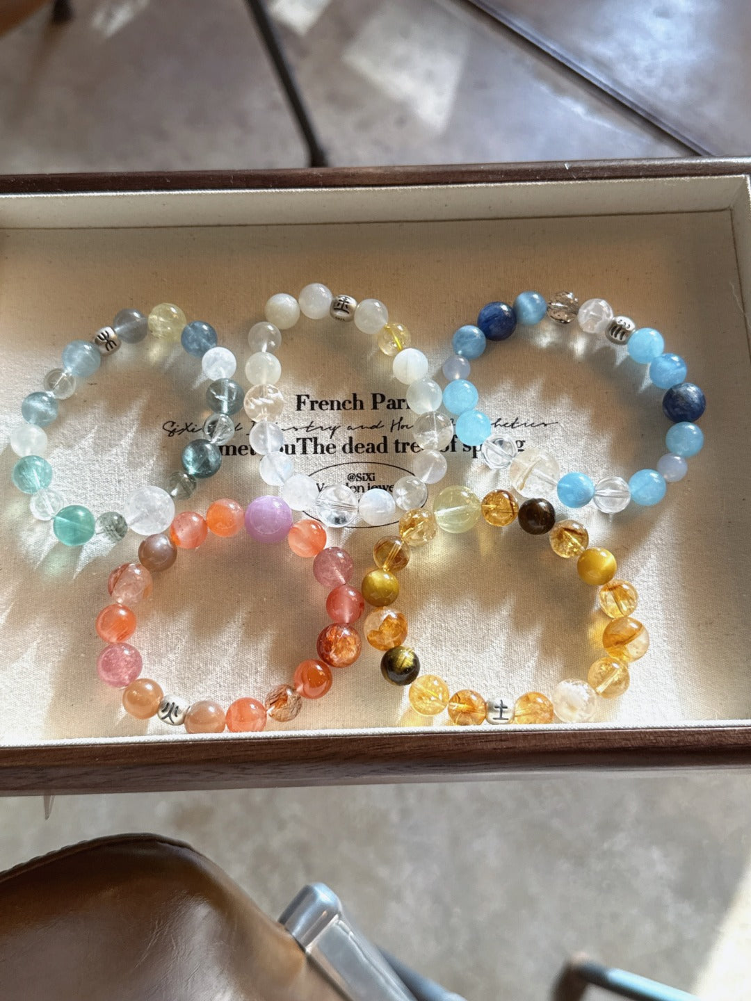 Natural Natural Crystal Crystal Bracelet —  | Handmade Crystal Jewelry