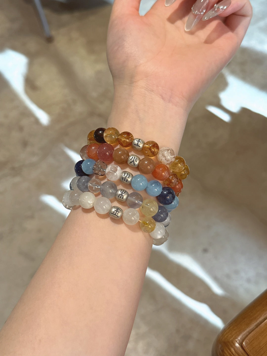 Natural Natural Crystal Crystal Bracelet —  | Handmade Crystal Jewelry