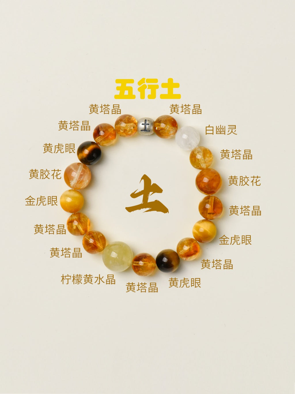 Natural Natural Crystal Crystal Bracelet —  | Handmade Crystal Jewelry