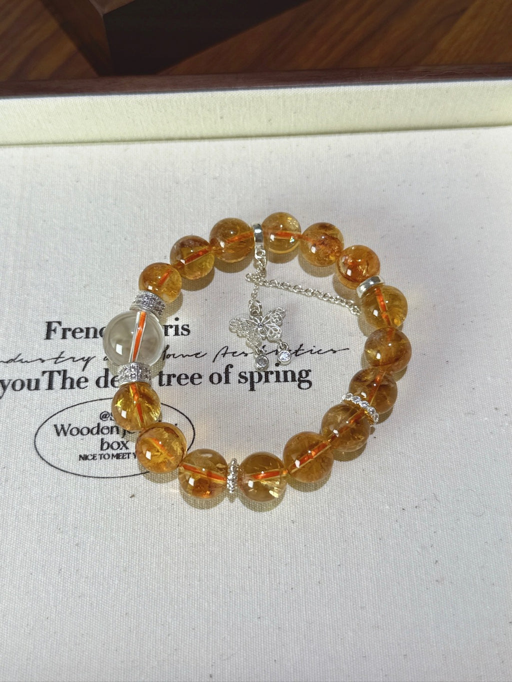 Natural Natural Crystal Crystal Bracelet —  | Handmade Crystal Jewelry