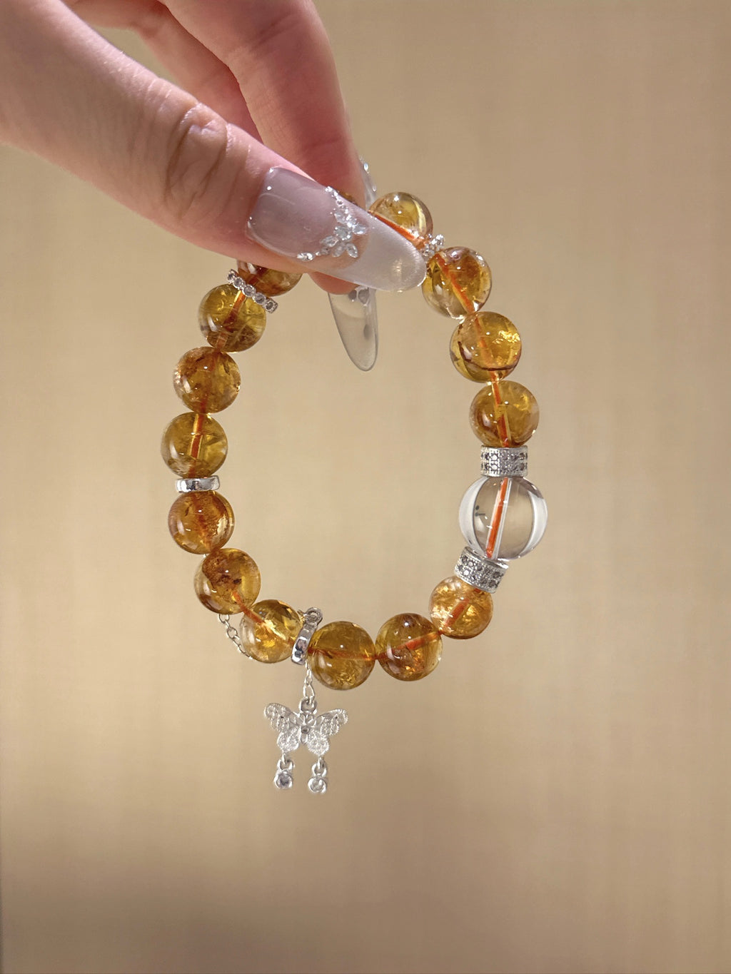 Natural Natural Crystal Crystal Bracelet —  | Handmade Crystal Jewelry