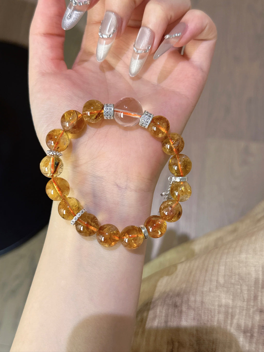 Natural Natural Crystal Crystal Bracelet —  | Handmade Crystal Jewelry