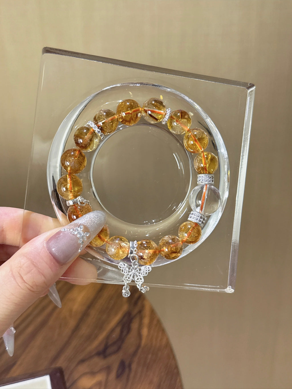 Natural Natural Crystal Crystal Bracelet —  | Handmade Crystal Jewelry