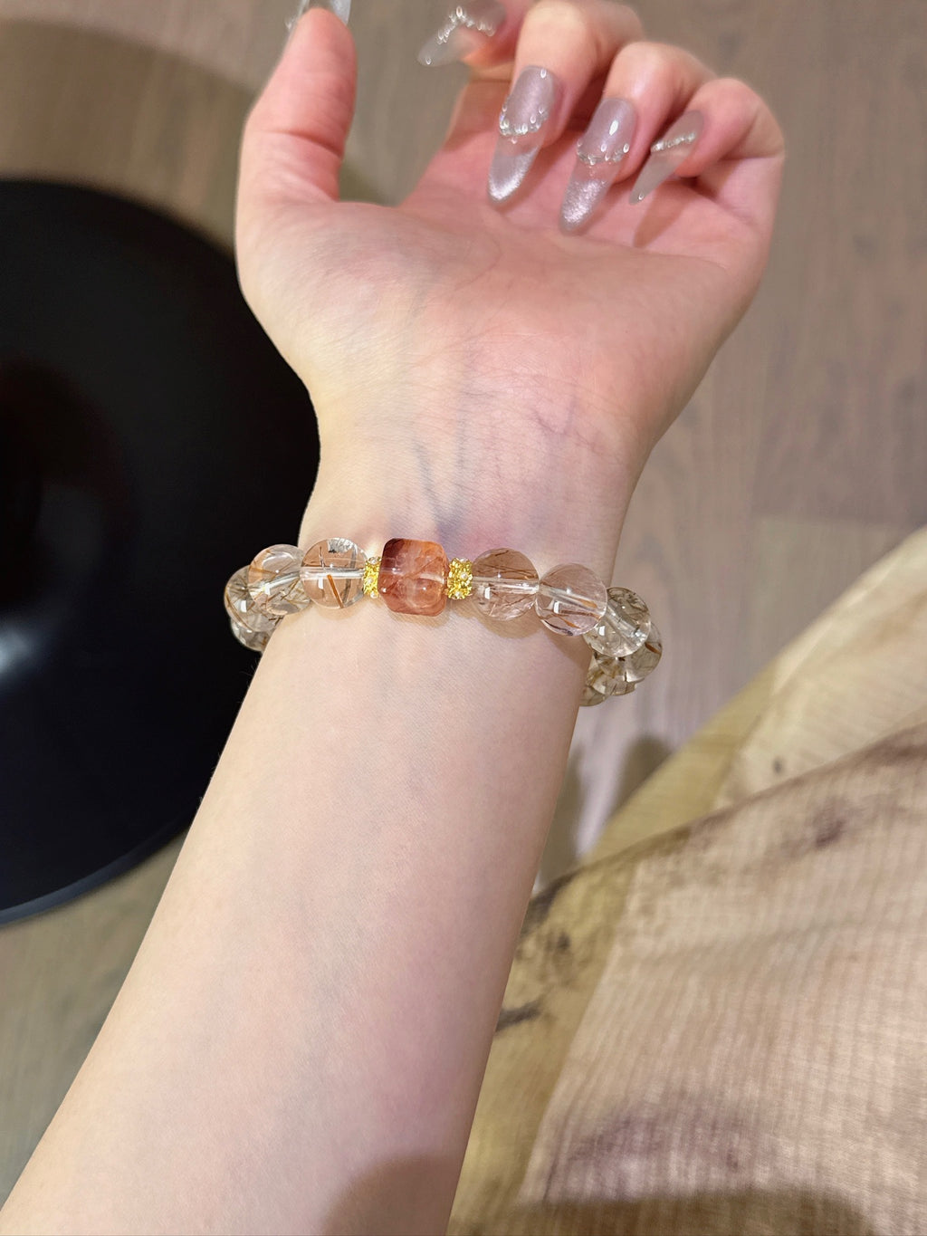 Natural Natural Crystal Crystal Bracelet —  | Handmade Crystal Jewelry