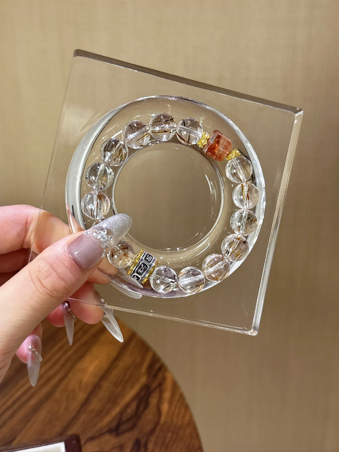 Natural Natural Crystal Crystal Bracelet —  | Handmade Crystal Jewelry