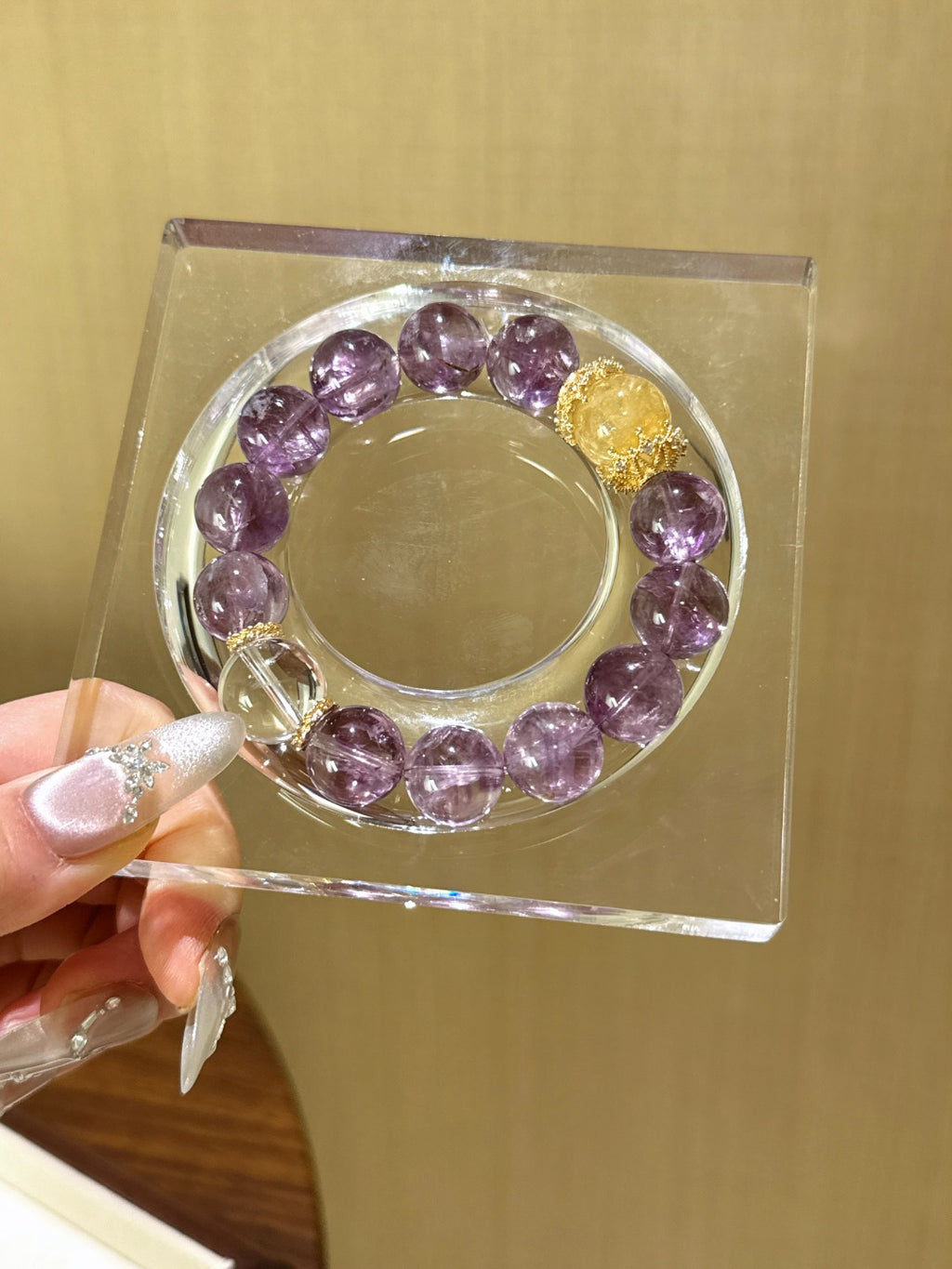 Natural Natural Crystal Crystal Bracelet —  | Handmade Crystal Jewelry