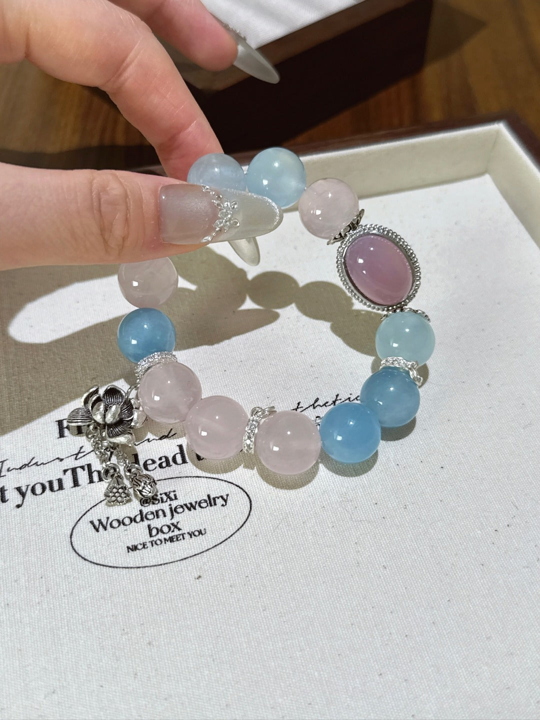 Natural Natural Crystal Crystal Bracelet —  | Handmade Crystal Jewelry