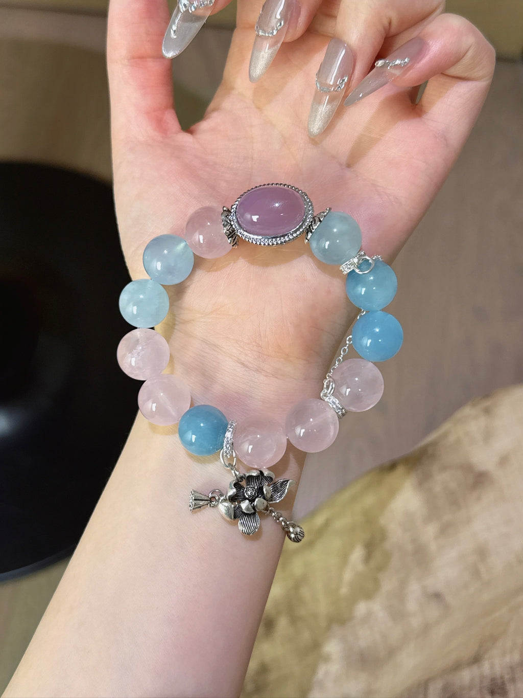 Natural Natural Crystal Crystal Bracelet —  | Handmade Crystal Jewelry