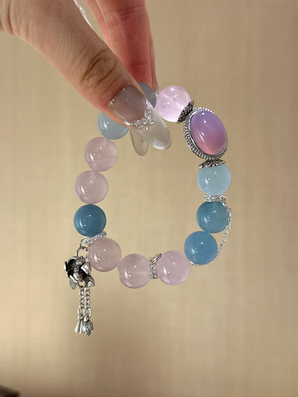 Natural Natural Crystal Crystal Bracelet —  | Handmade Crystal Jewelry