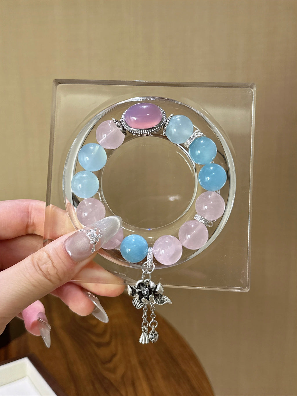 Natural Natural Crystal Crystal Bracelet —  | Handmade Crystal Jewelry