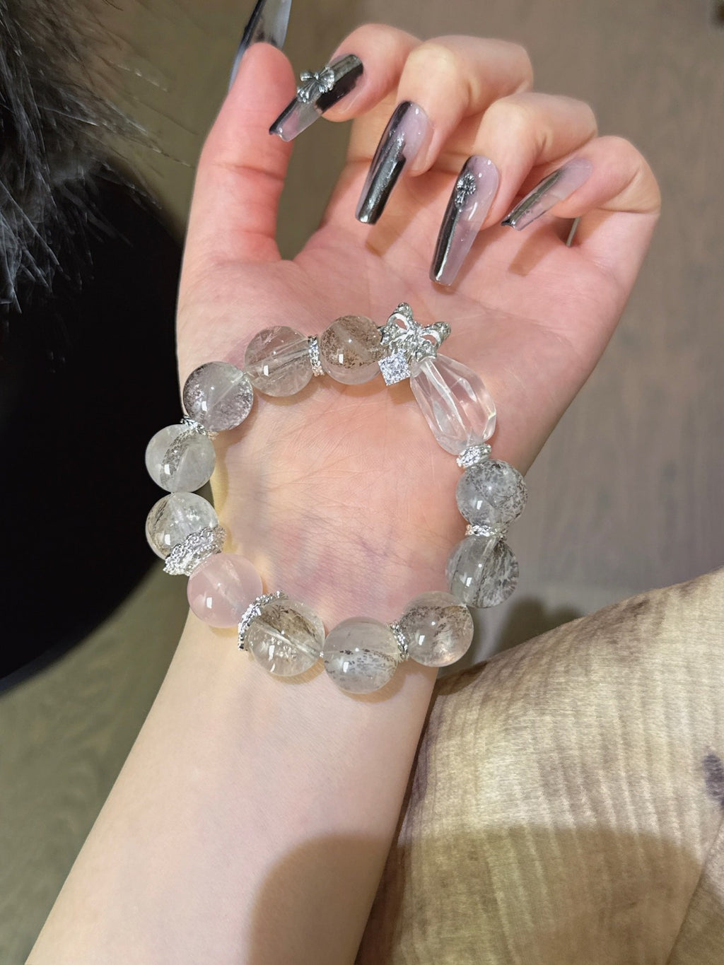 Natural Natural Crystal Crystal Bracelet —  | Handmade Crystal Jewelry