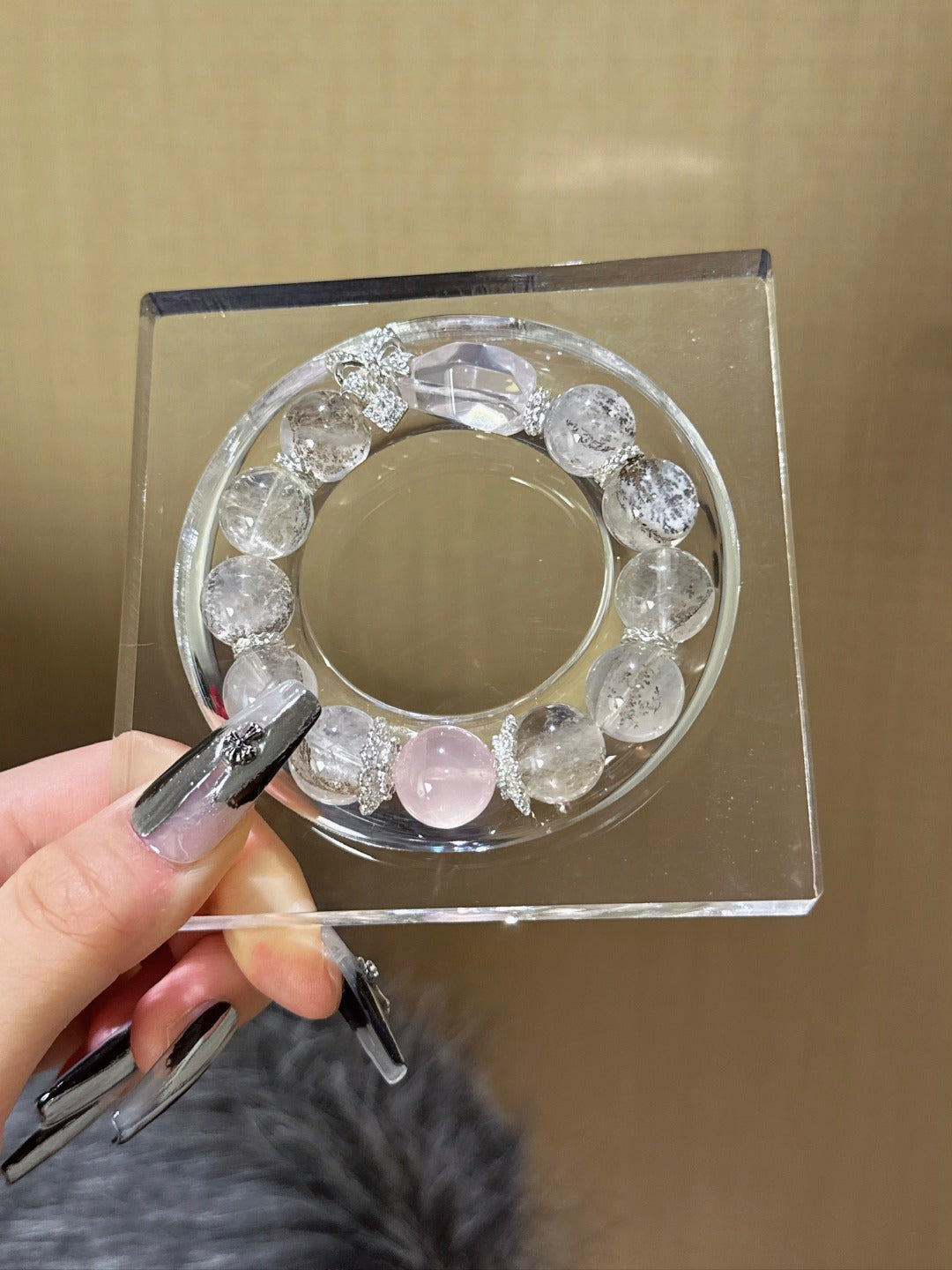 Natural Natural Crystal Crystal Bracelet —  | Handmade Crystal Jewelry