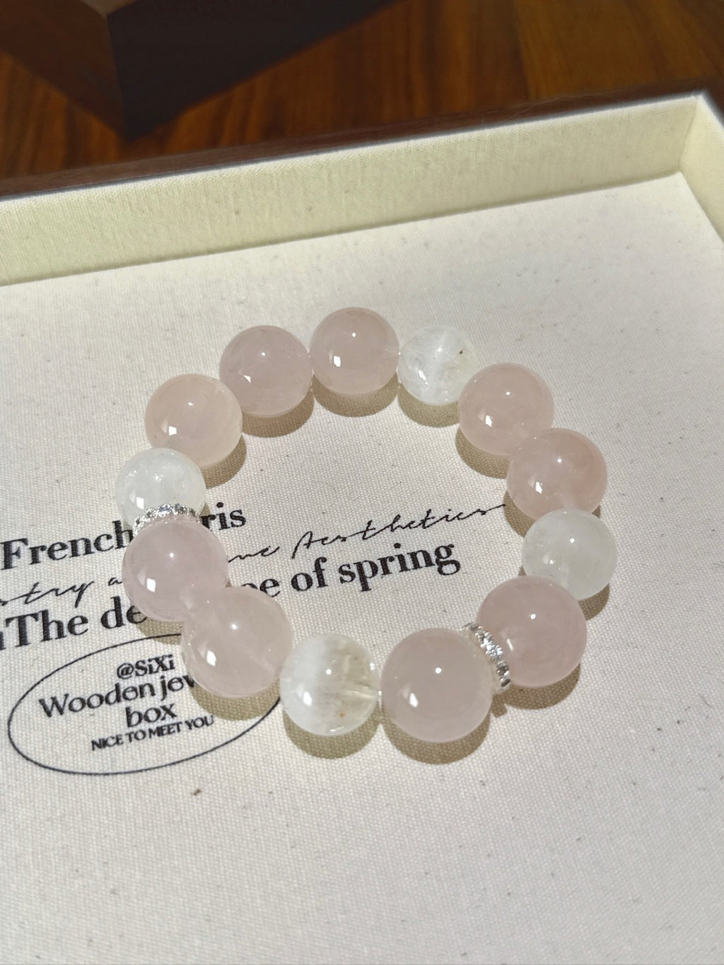 Natural Natural Crystal Crystal Bracelet —  | Handmade Crystal Jewelry