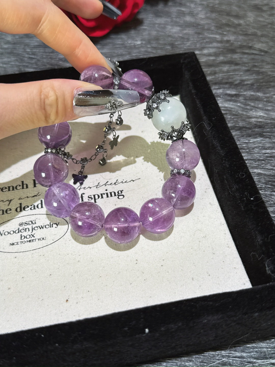 Natural Natural Crystal Crystal Bracelet —  | Handmade Crystal Jewelry