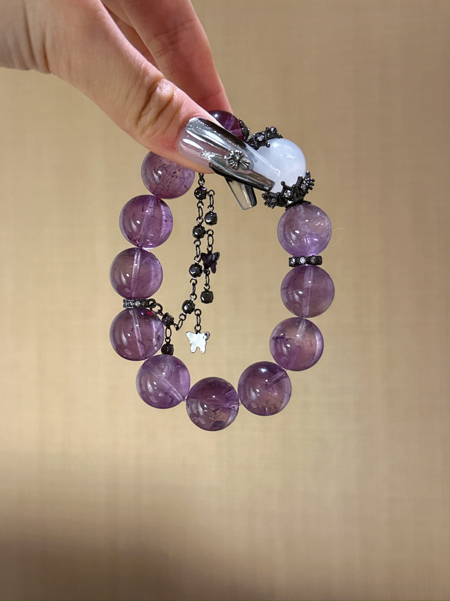 Natural Natural Crystal Crystal Bracelet —  | Handmade Crystal Jewelry